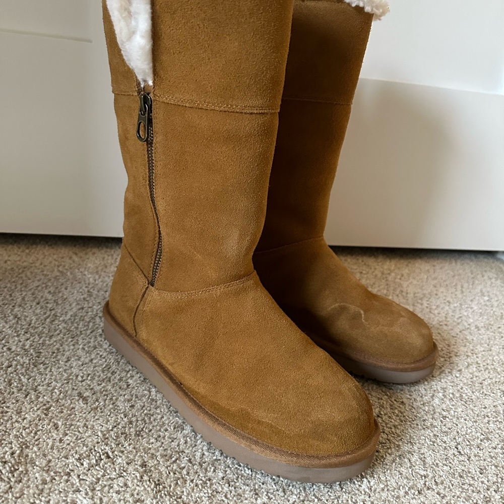 Koolaburra Ugg Brown Suede Winter Boots